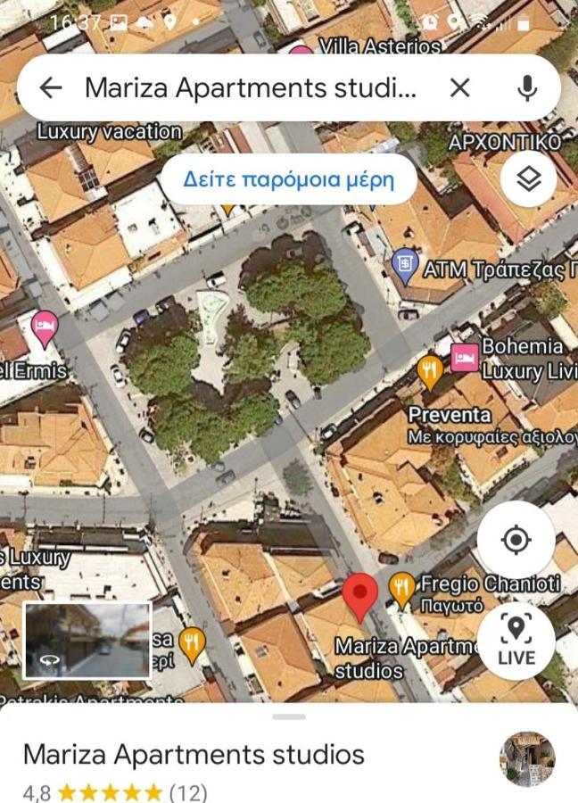 Mariza Apartments -Studios 卡尼奥提 外观 照片